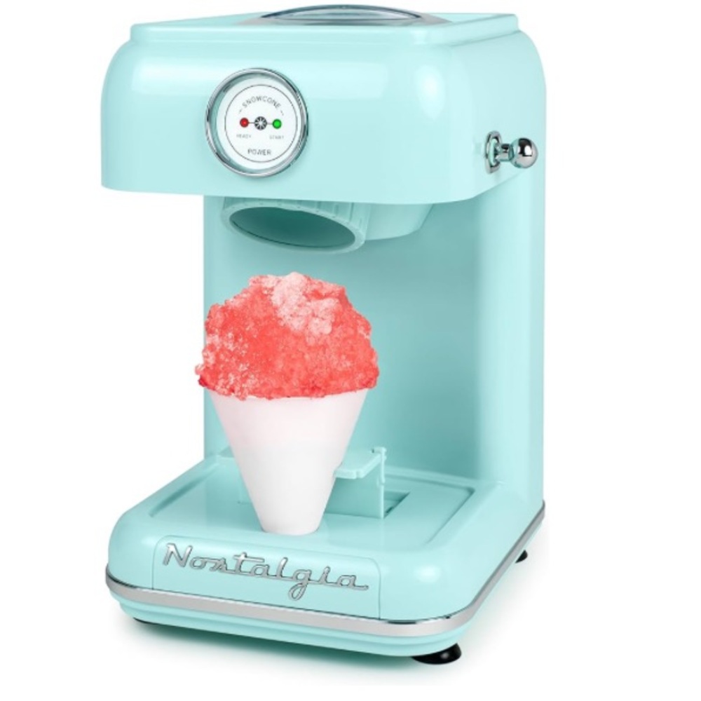 Nostalgia Aqua Snow Cone Maker